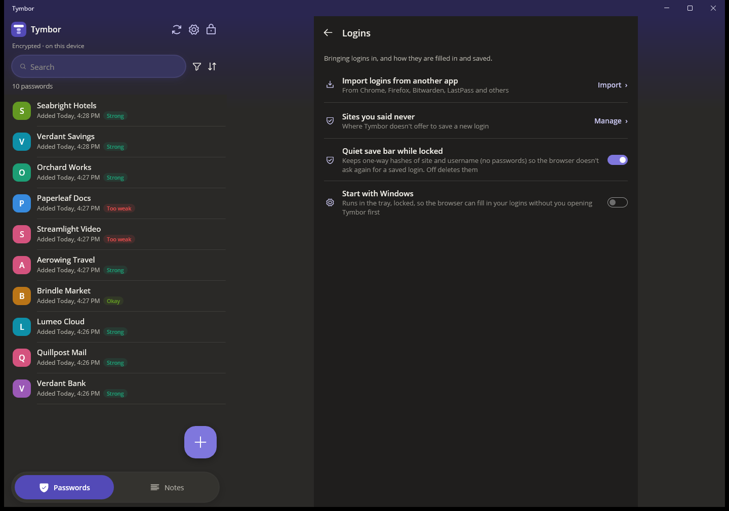 Bring your logins with you on the desktop